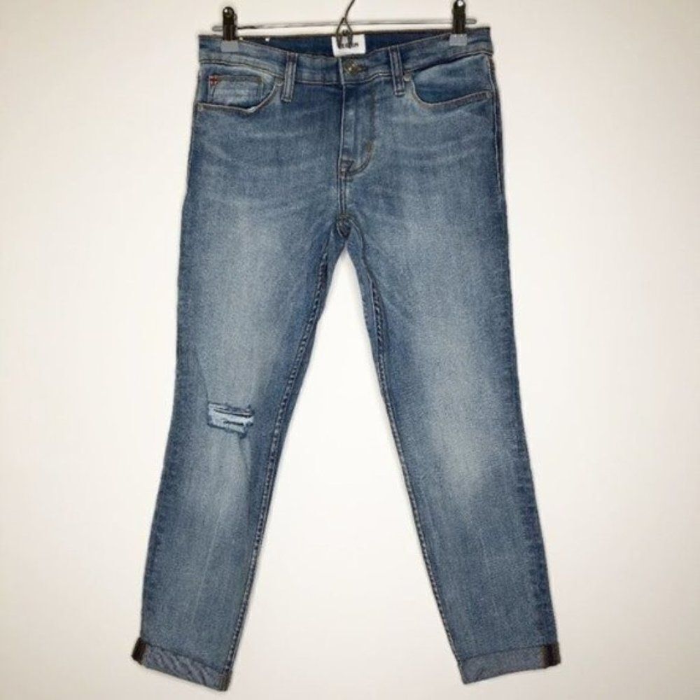 HUDSON Jeans Harkin Crop Super Skinny Jeans 